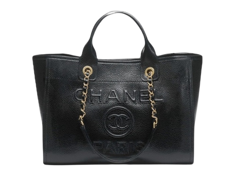 CHANEL ドーヴィル トート L