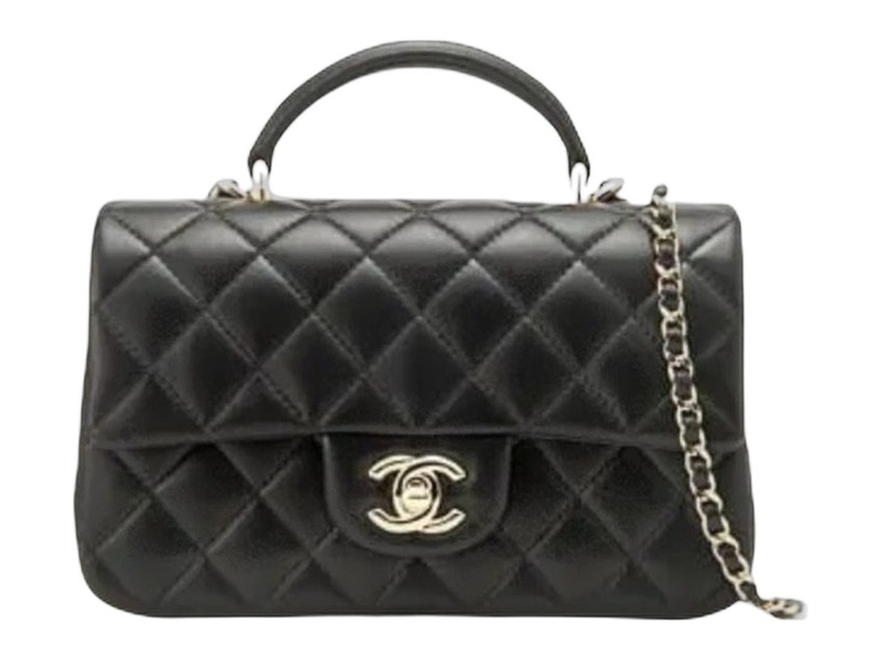 CHANEL トップハンドル ミニ フラップ