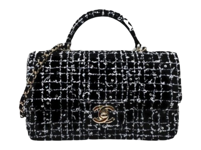 CHANEL トップハンドル ミニ フラップ