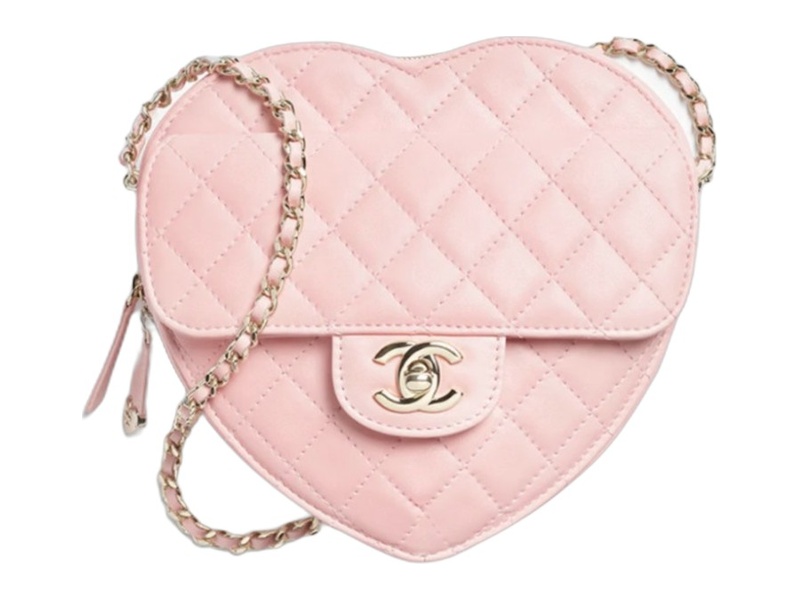 CHANEL ヴァニティ バッグ ハート型