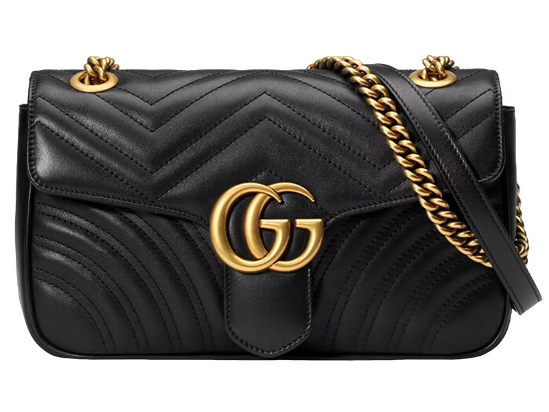 GUCCI GGマーモント ショルダーバッグ