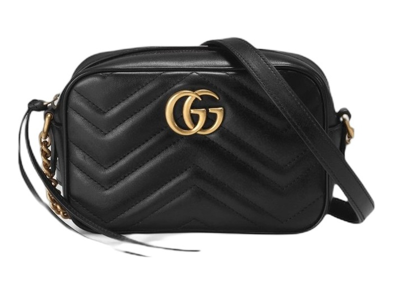GUCCI GGマーモント スモール ショルダーバッグ