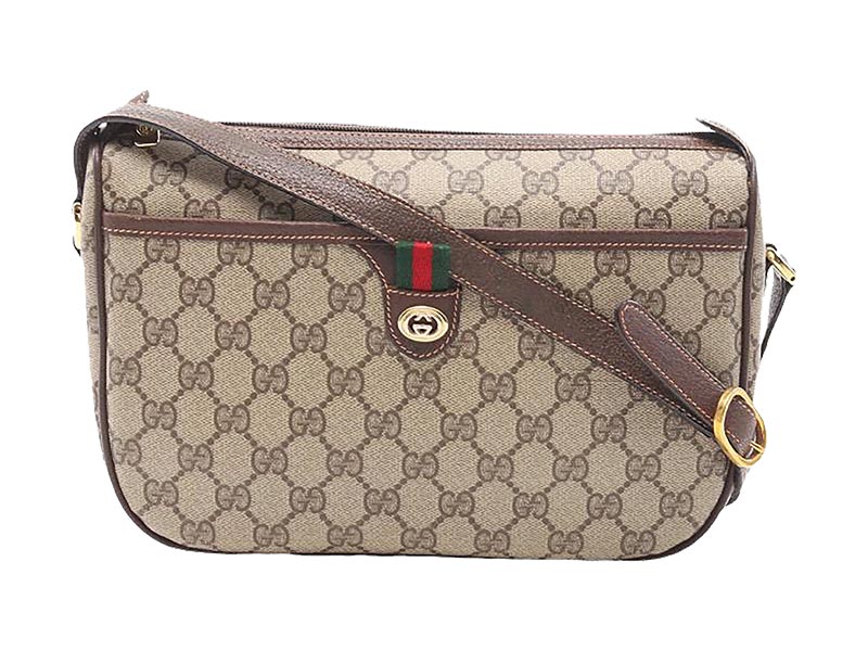 GUCCI GGキャンバス ショルダーバッグ
