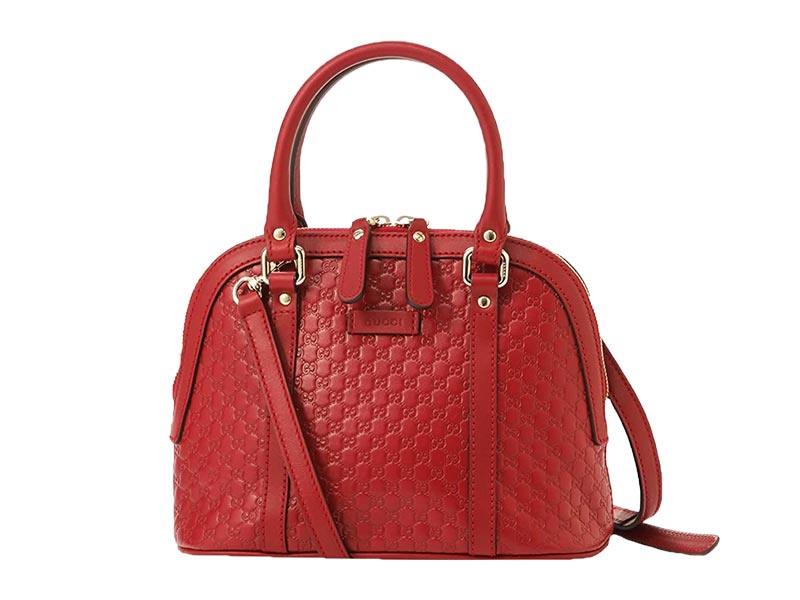GUCCI マイクログッチシマ 2way ハンドバッグ