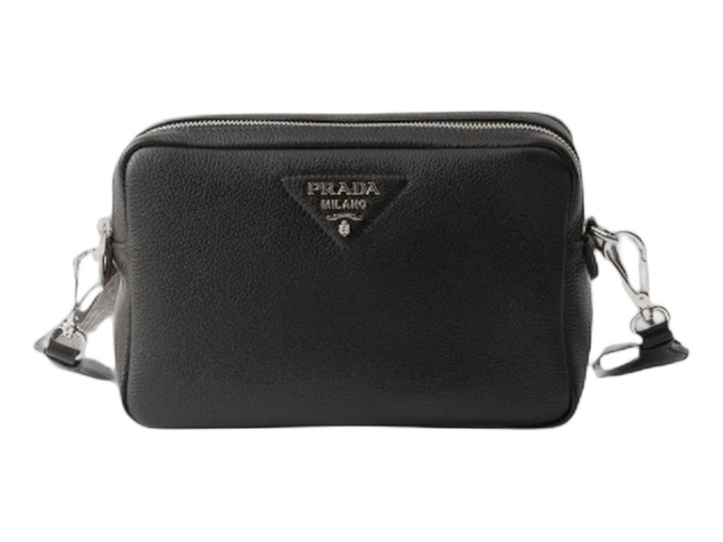 PRADA ブリケ レザー ショルダー バッグ