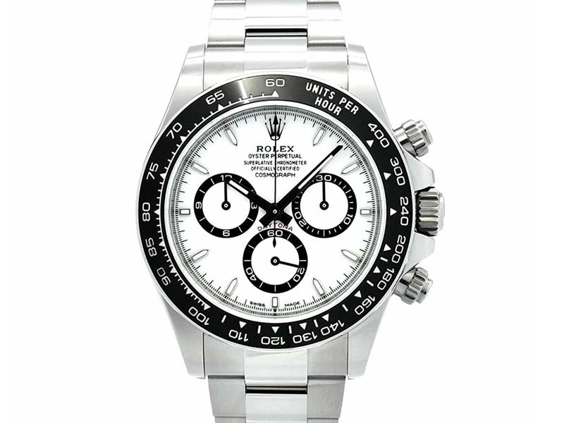 ROLEX Ref.126500LN デイトナ 白 SS Oyster