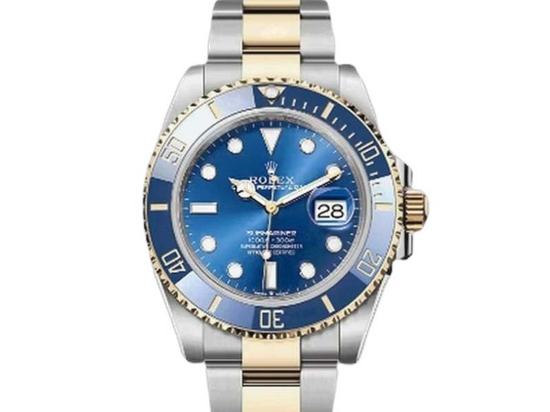 ROLEX Ref.126613LB 青サブ SSxYG Oyster