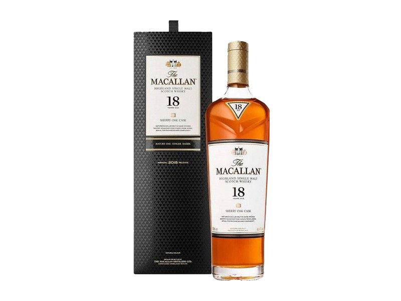 THE MACALLAN シェリーオーク18年