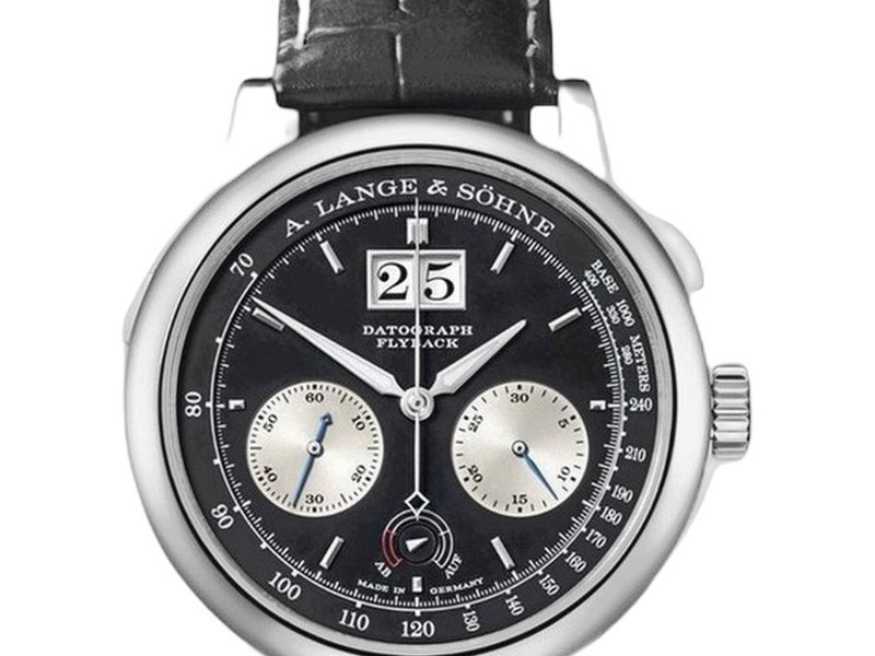 A. LANGE & SÖHNE Ref.405.035 ダトグラフ 黒 PT