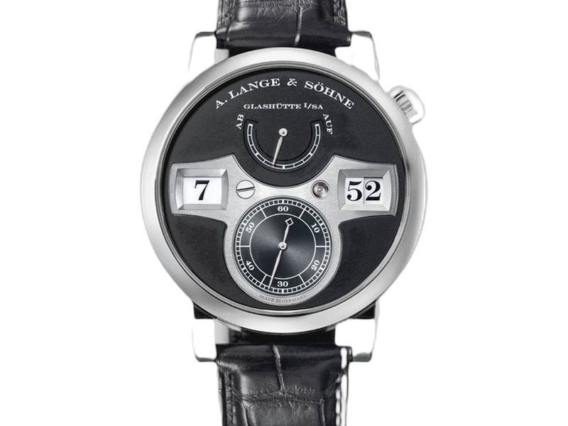 A. LANGE & SÖHNE Ref.140.029 ツァイトヴェルク 黒 WG